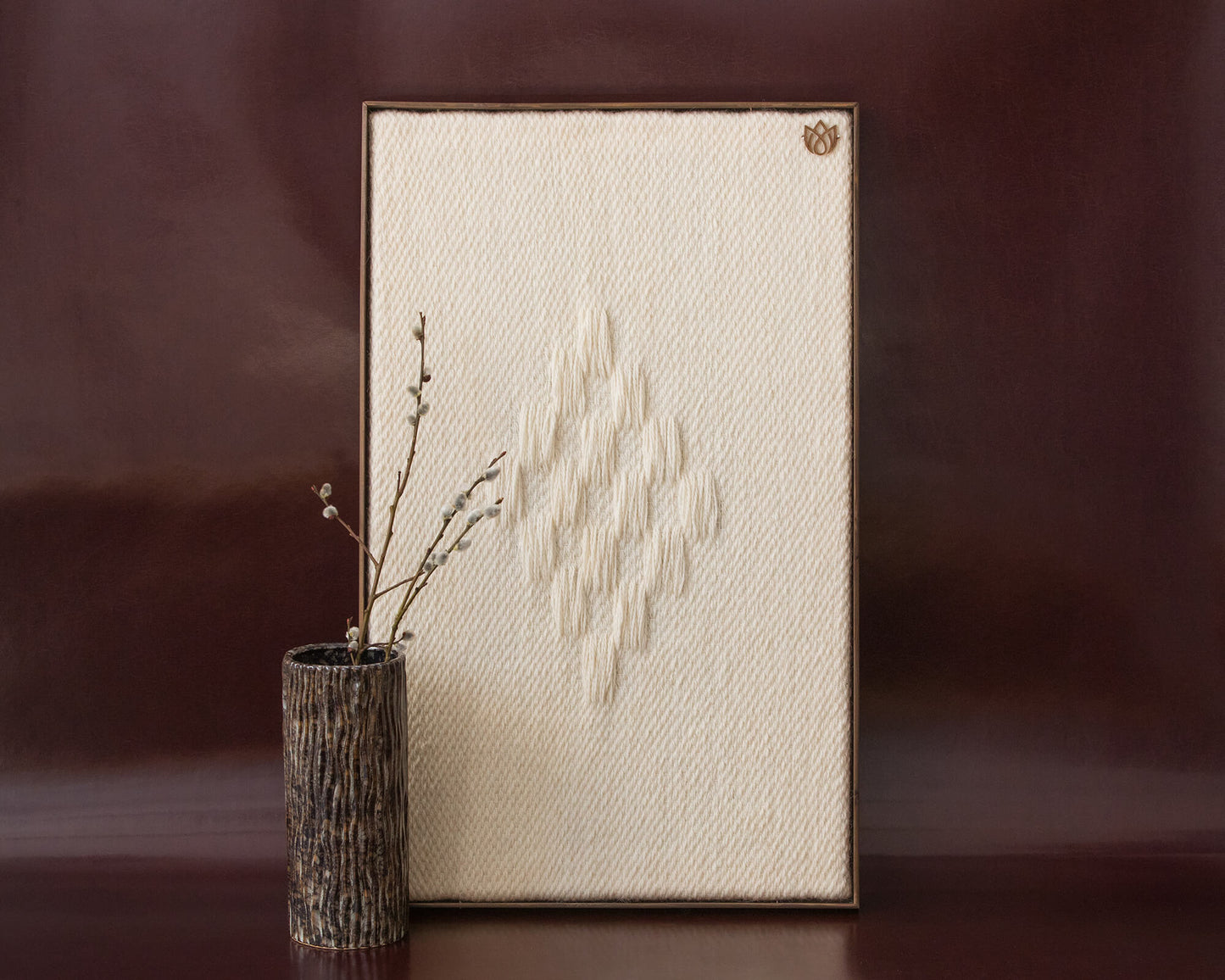 XXL w ramce 8 - tkana zawieszka ścienna