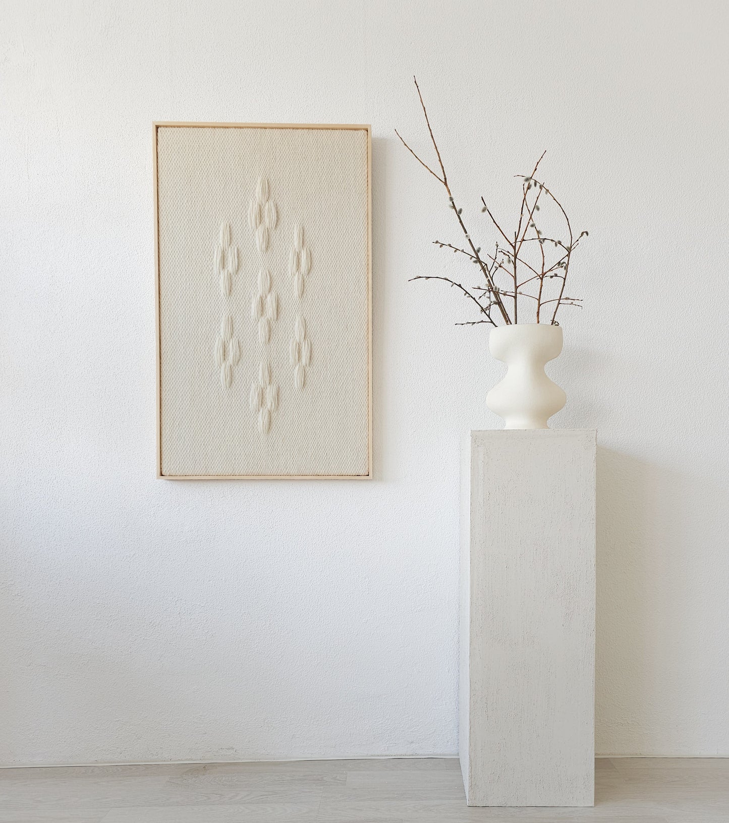 XXL w ramce 8 - tkana zawieszka ścienna