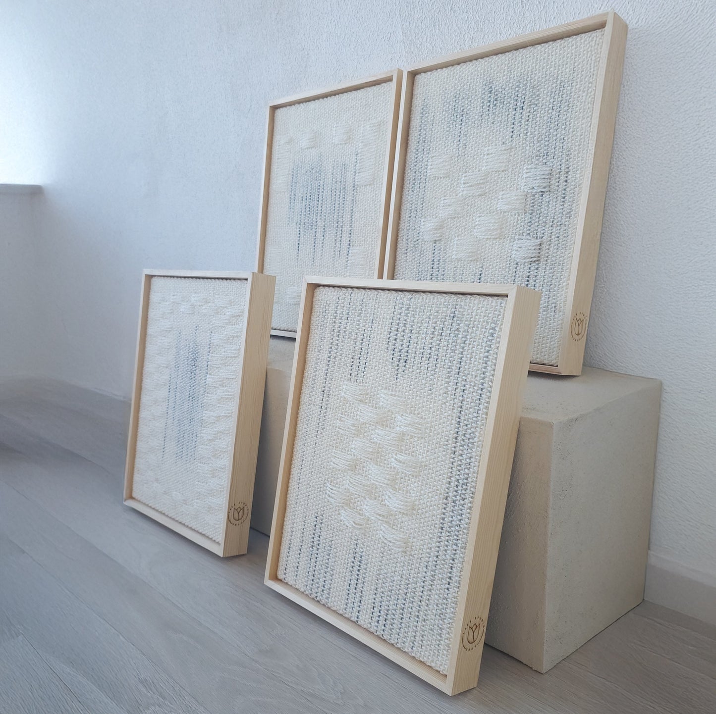 Framed Set - Woven Wall Hangings