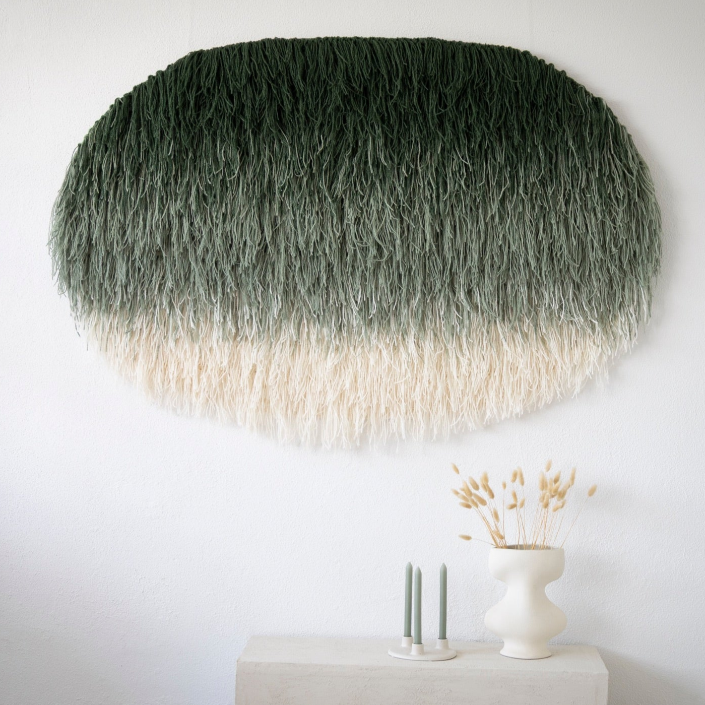 Namii - Oval Wool Tapestry