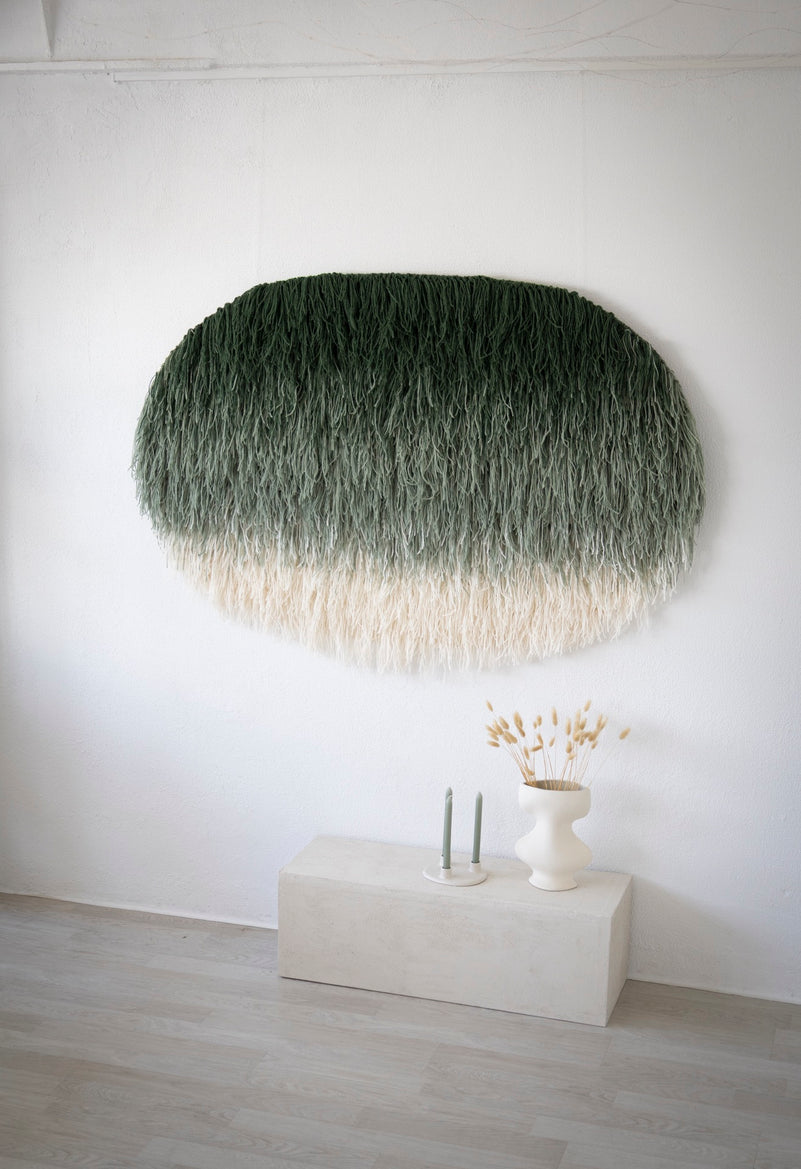 Namii - Oval Wool Tapestry