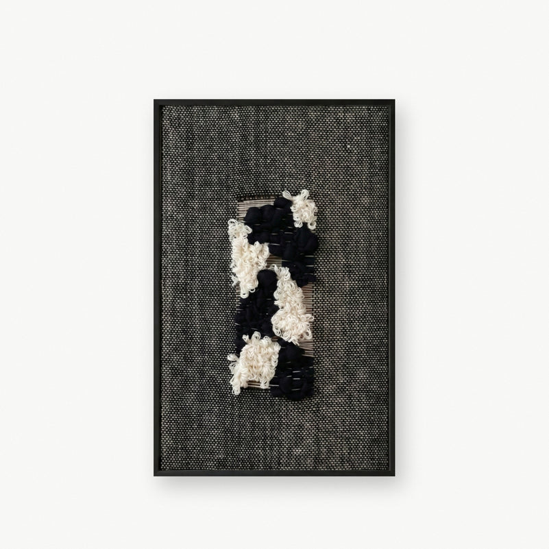 Velmono - Black Woven Wall Hanging