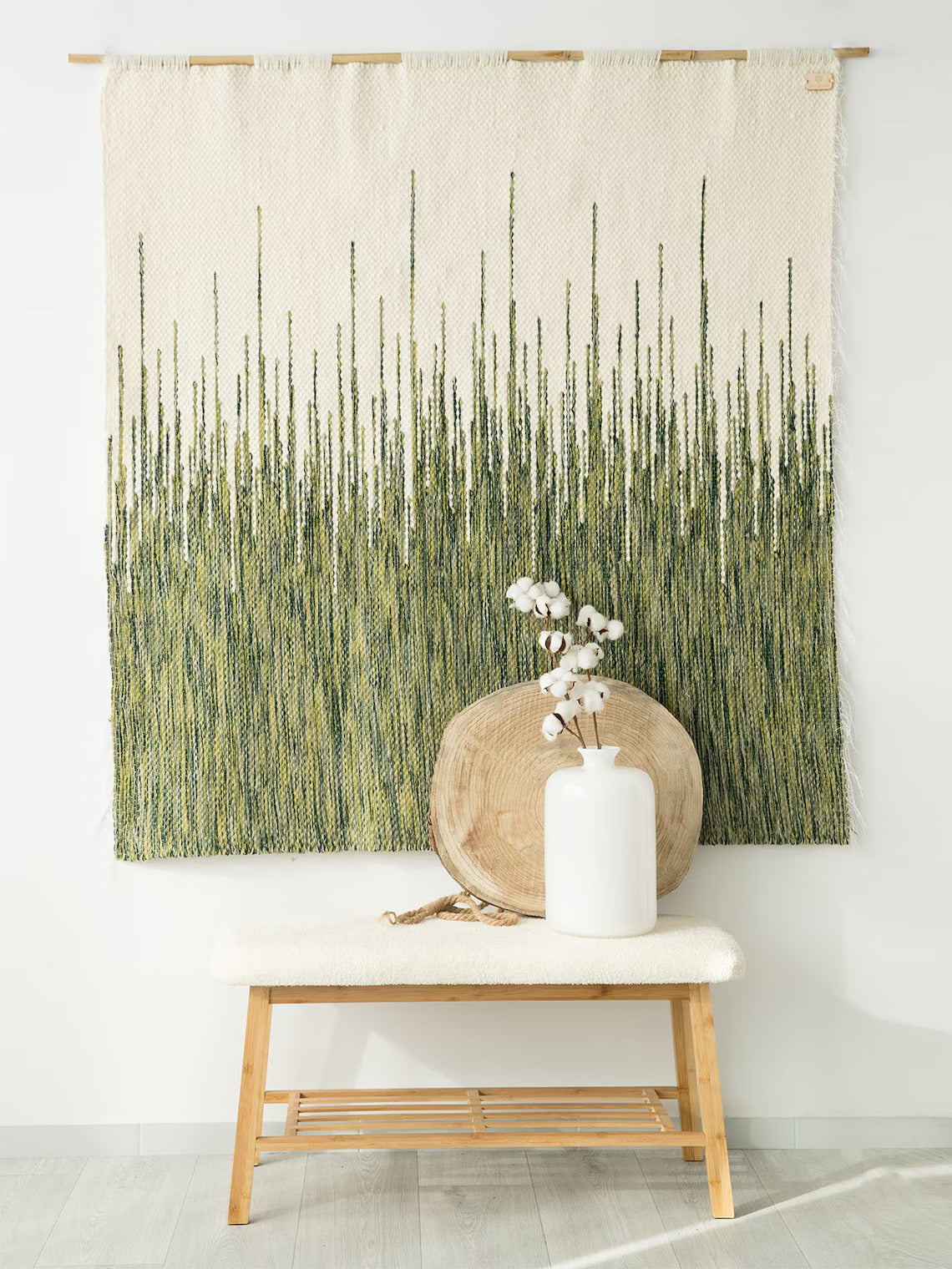 Cielo M - Czeska dekoracja ścienna - Tkana zawieszka ścienna