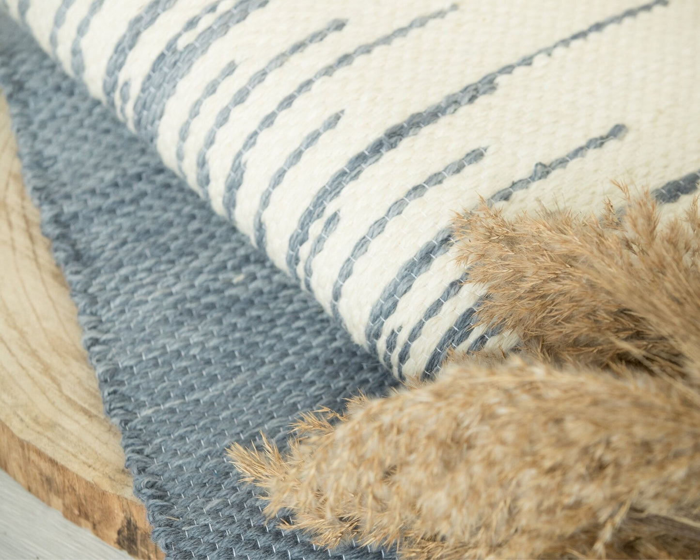 Grave - Natural and Blue Wall Art