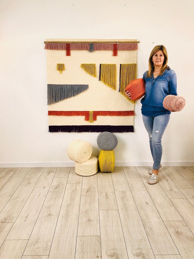 Gelo - Woven Colorful Tapestry