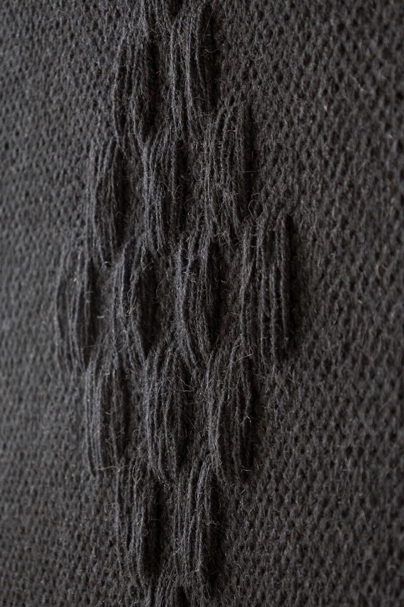 Framed VII Black - Woven Art