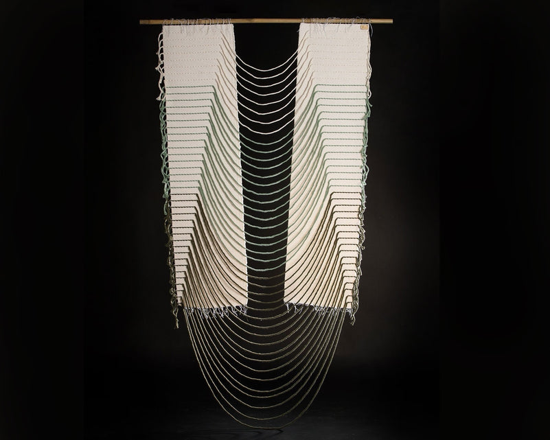 Green Urania - Tapestry Semi Circles