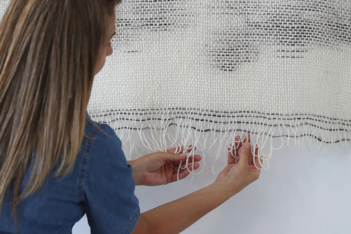 Gobelin barwiony zanurzeniowo - tkana dekoracja ścienna