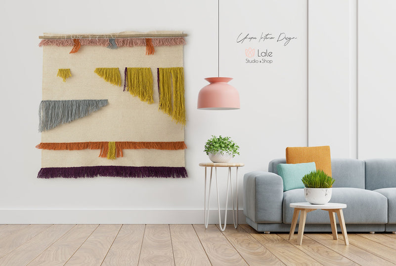 Gelo - Woven Colorful Tapestry