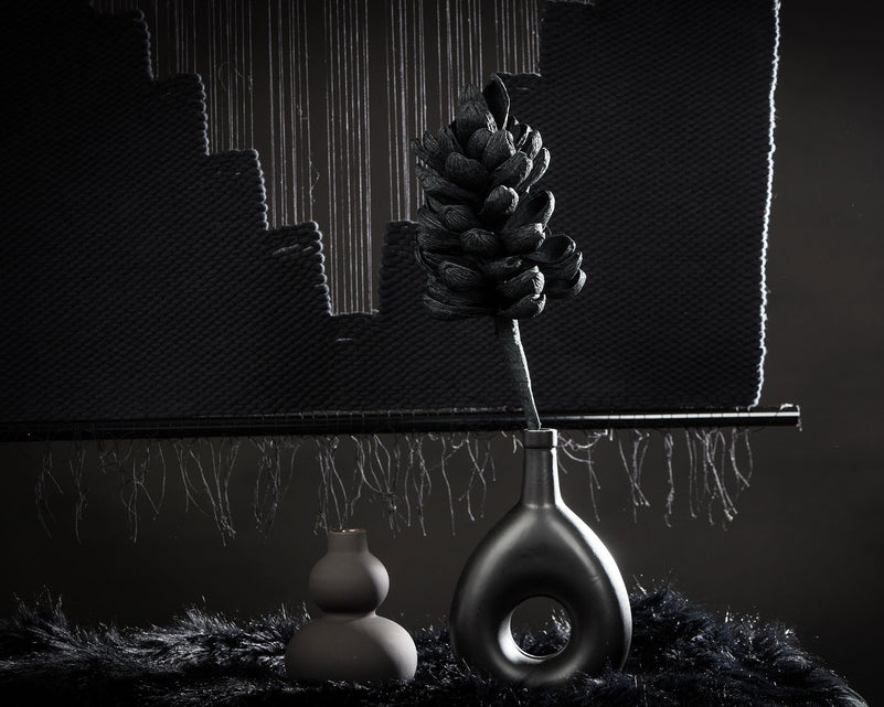 Lohe - Cotton Black Decoration