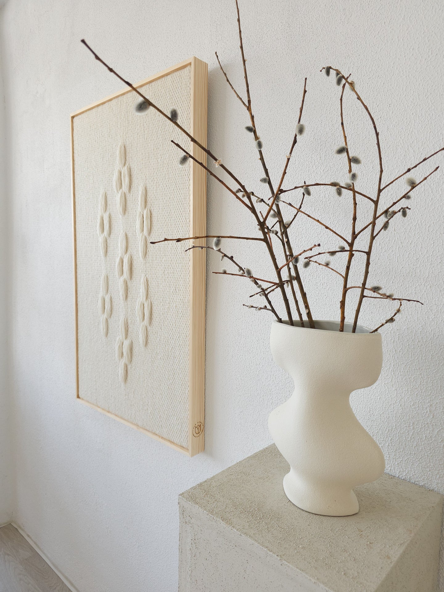 XXL w ramce 8 - tkana zawieszka ścienna