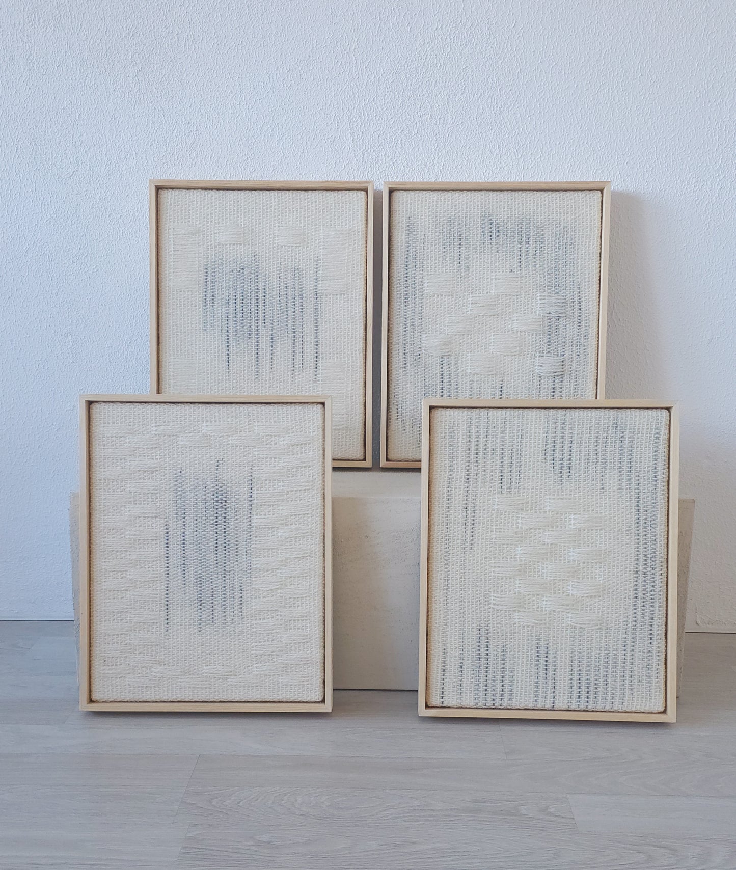 Framed Set - Woven Wall Hangings