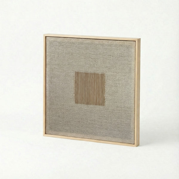Diskuer - Framed Woven Wall Decoration