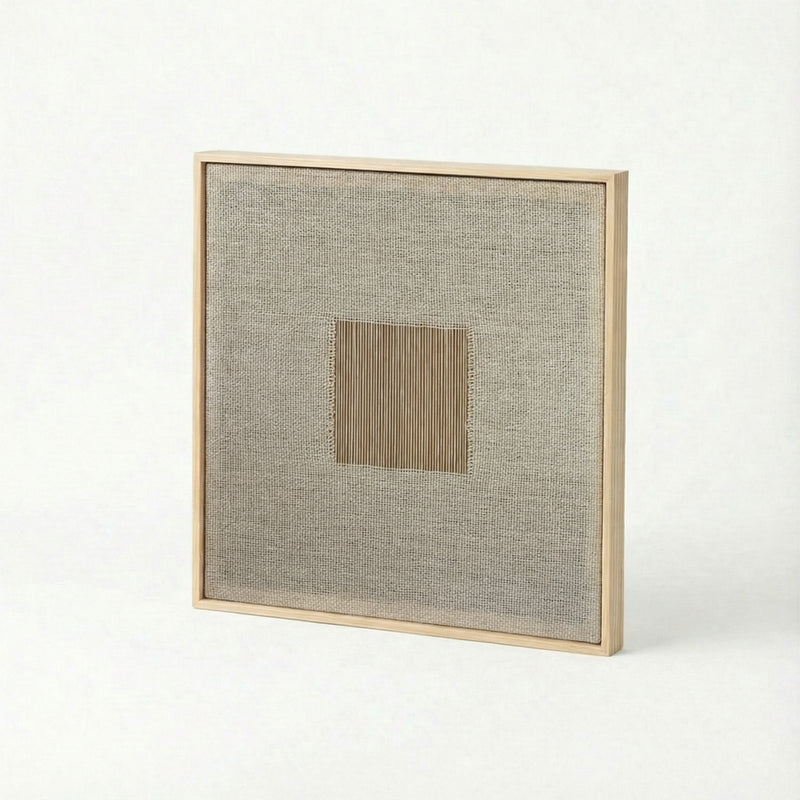 Diskuer - Framed Woven Wall Decoration