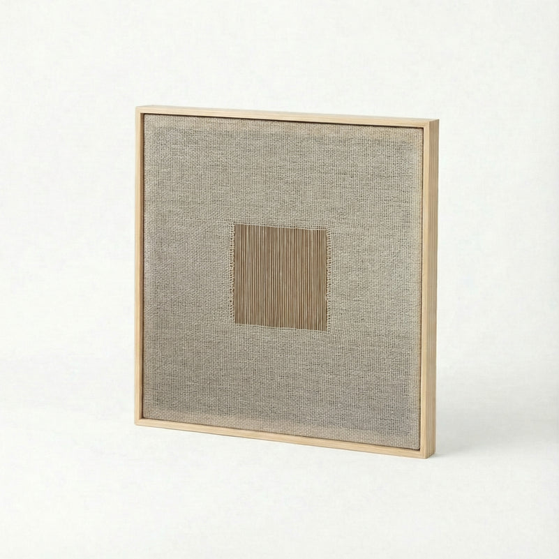 Diskuer - Framed Woven Wall Decoration