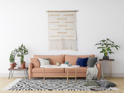 Tkanina bawełniana Bambu viivoja