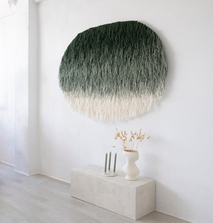 Namii - Oval Wool Tapestry