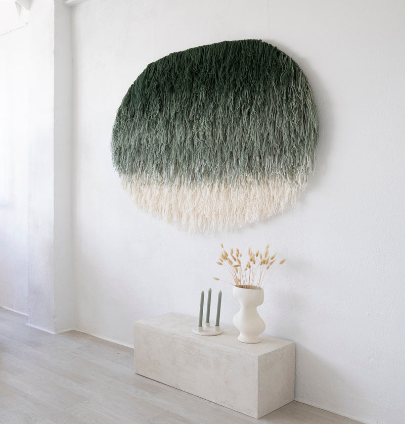 Namii - Oval Wool Tapestry