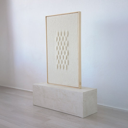 Framed 2 - Natural Woven Wall Hanging - Modern Wall Decoration