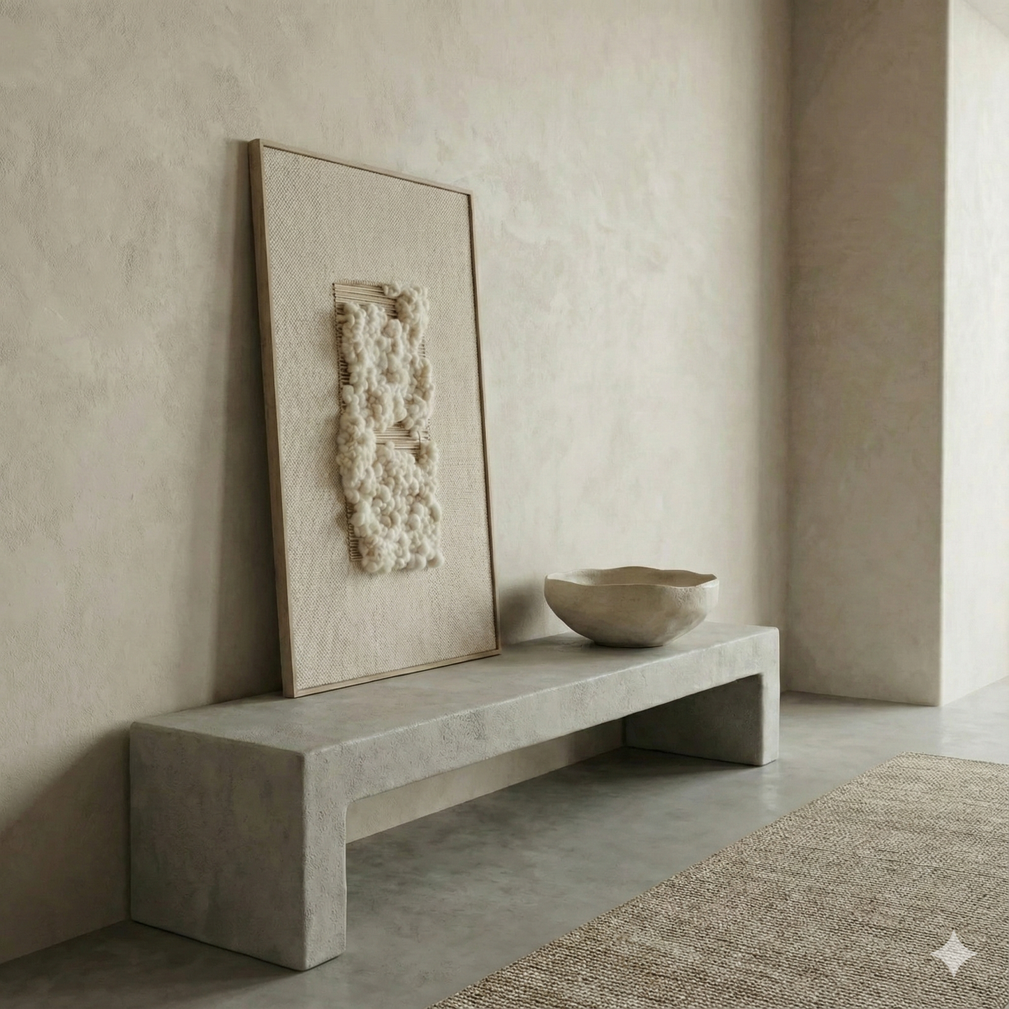 Velua - Modern Framed Tapestry