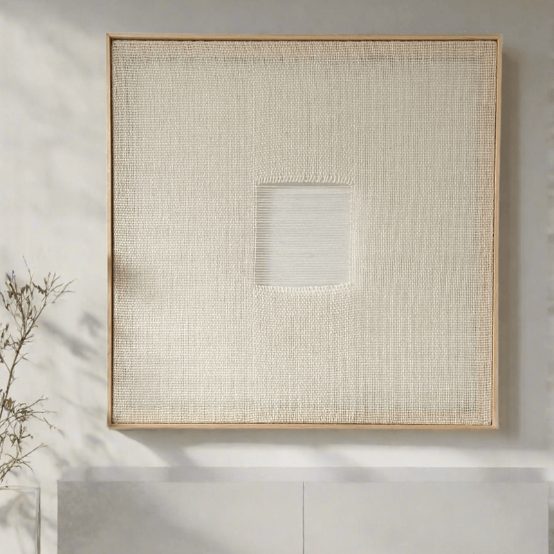 Diskuer - Framed Woven Wall Decoration