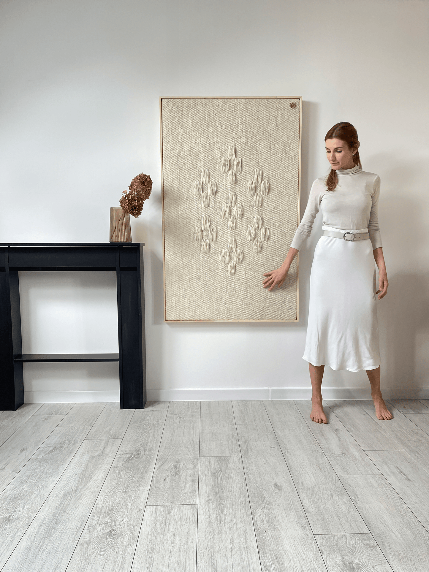 XXL w ramce 8 - tkana zawieszka ścienna