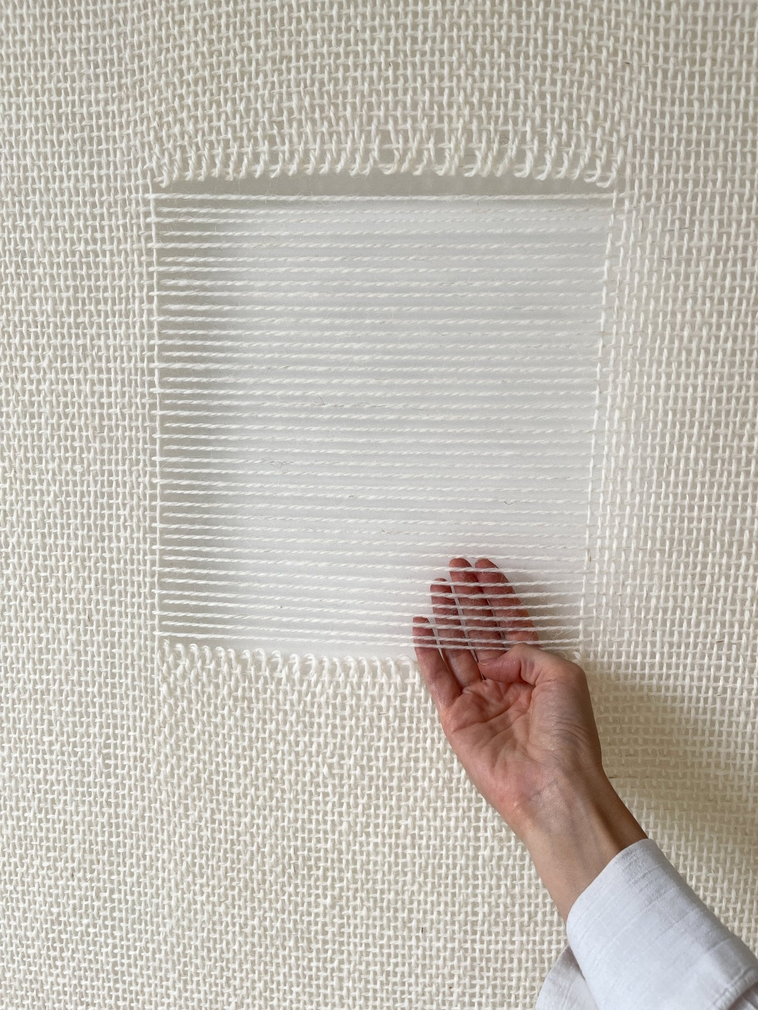 Diskuer - Framed Woven Wall Decoration