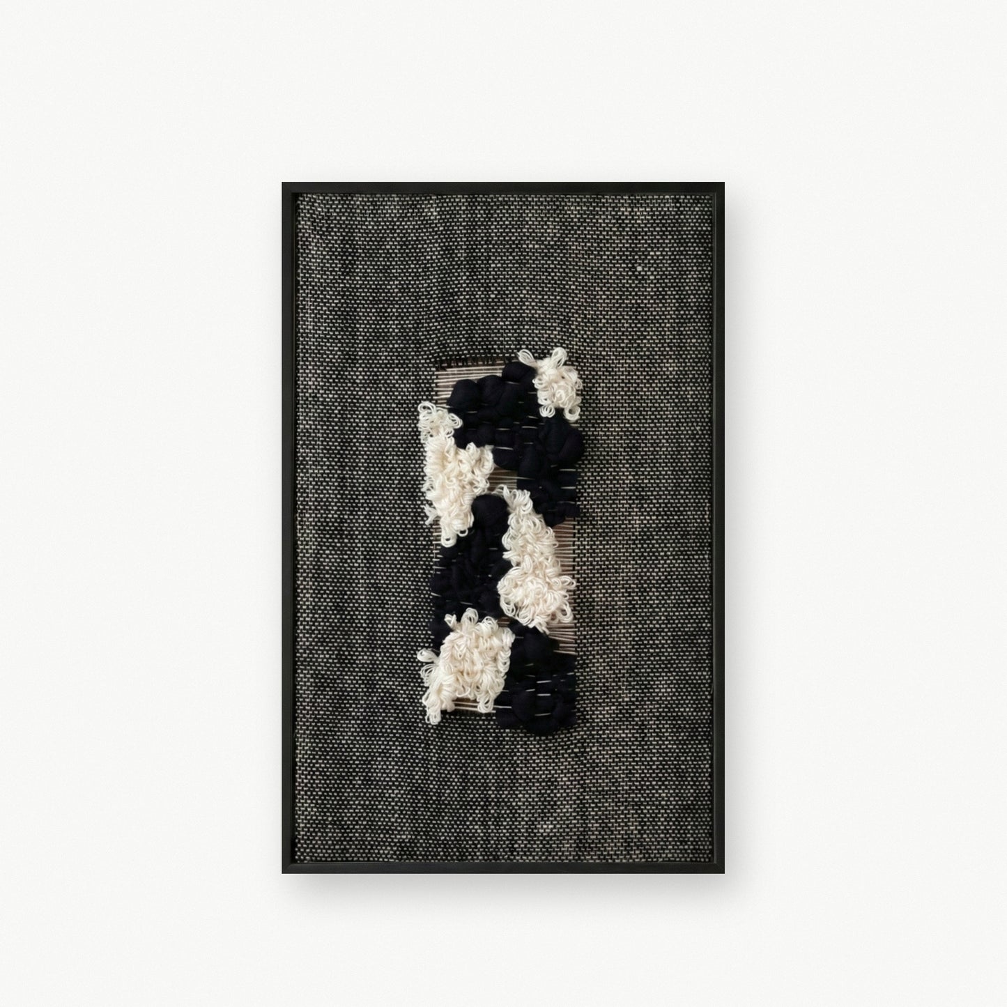 Velmono - Black Woven Wall Hanging