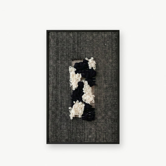 Velmono - Black Woven Wall Hanging