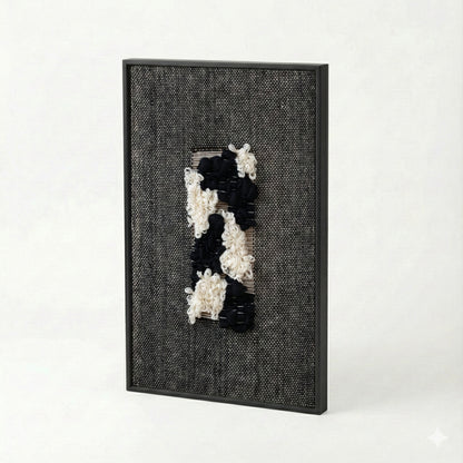 Velmono - Black Woven Wall Hanging