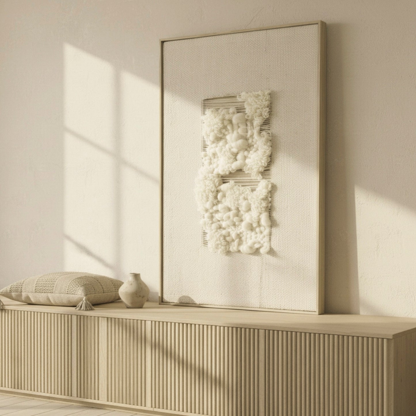 Velua - Modern Framed Tapestry