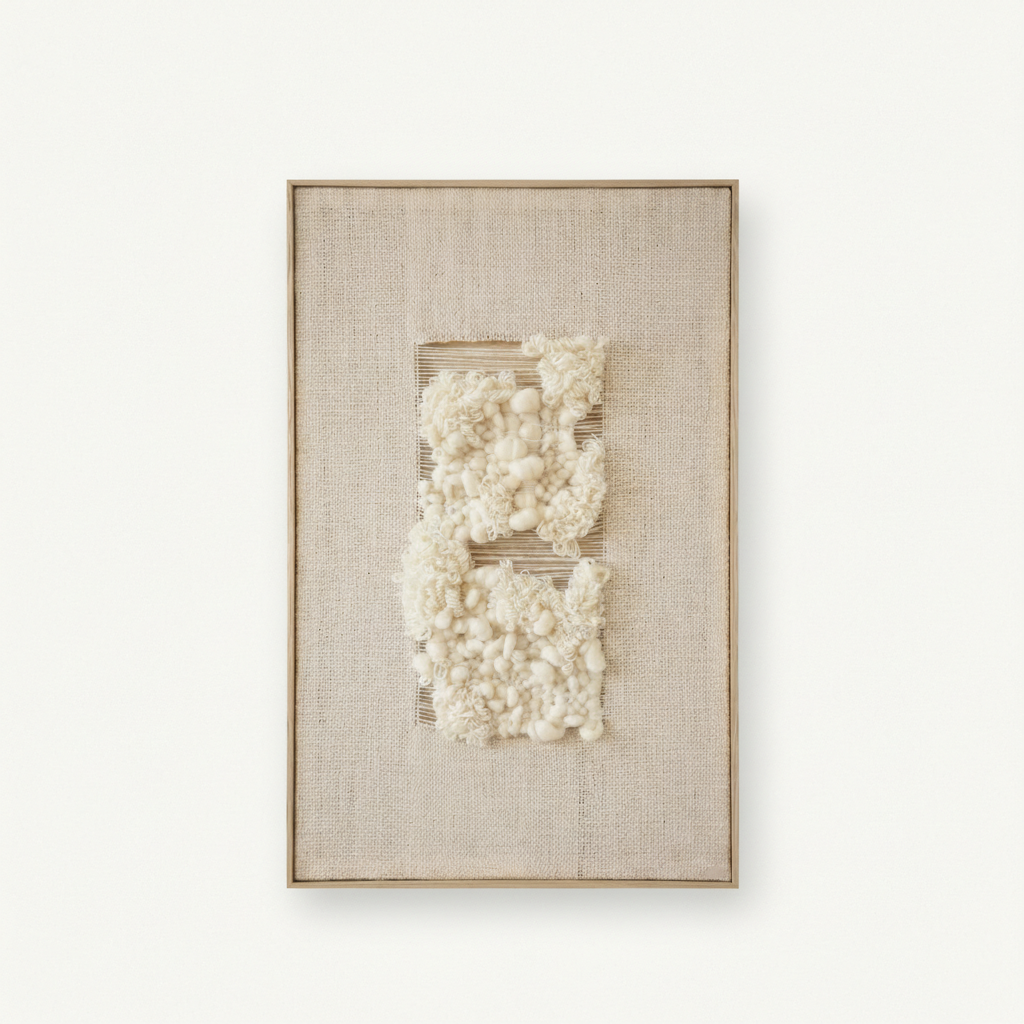 Velua - Modern Framed Tapestry