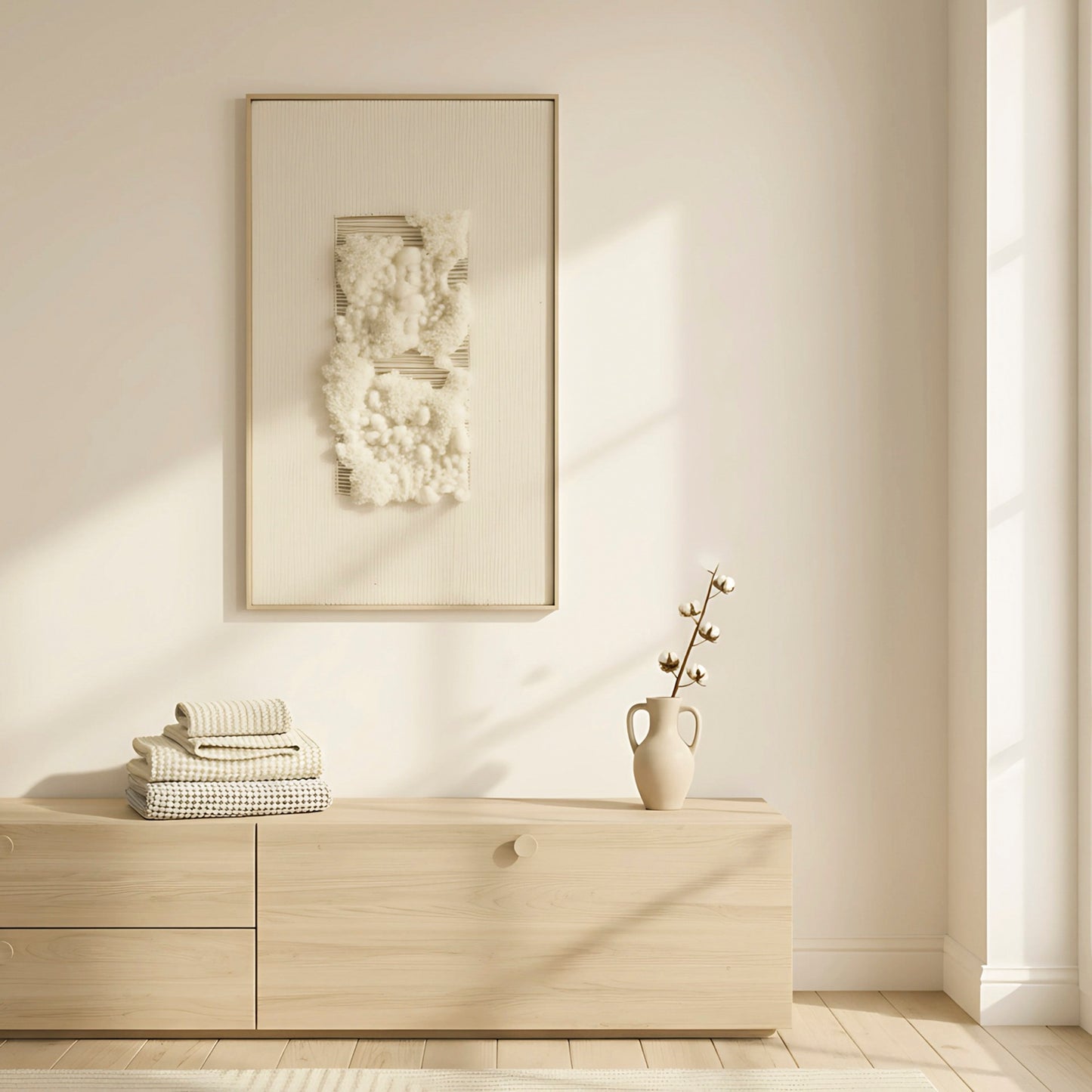 Velua - Modern Framed Tapestry