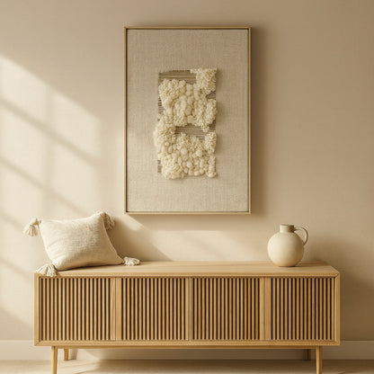 Velua - Modern Framed Tapestry