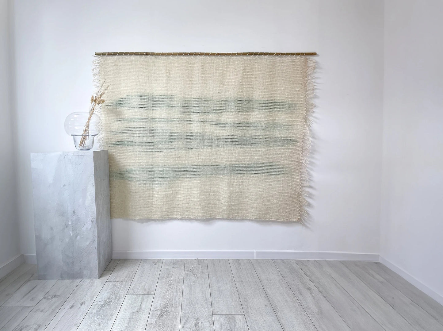 Gobelin barwiony zanurzeniowo - tkana dekoracja ścienna 