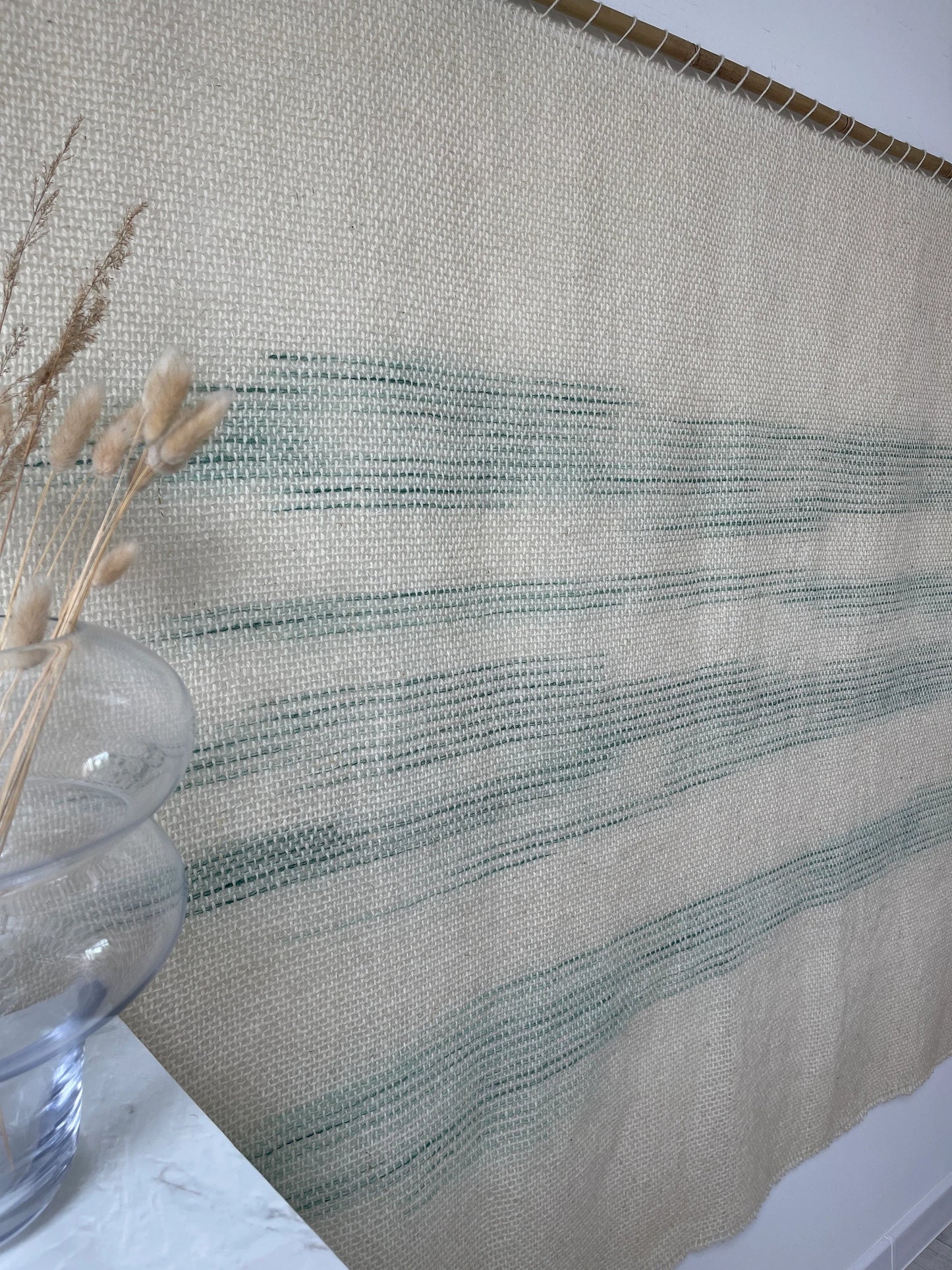 Gobelin barwiony zanurzeniowo - tkana dekoracja ścienna 