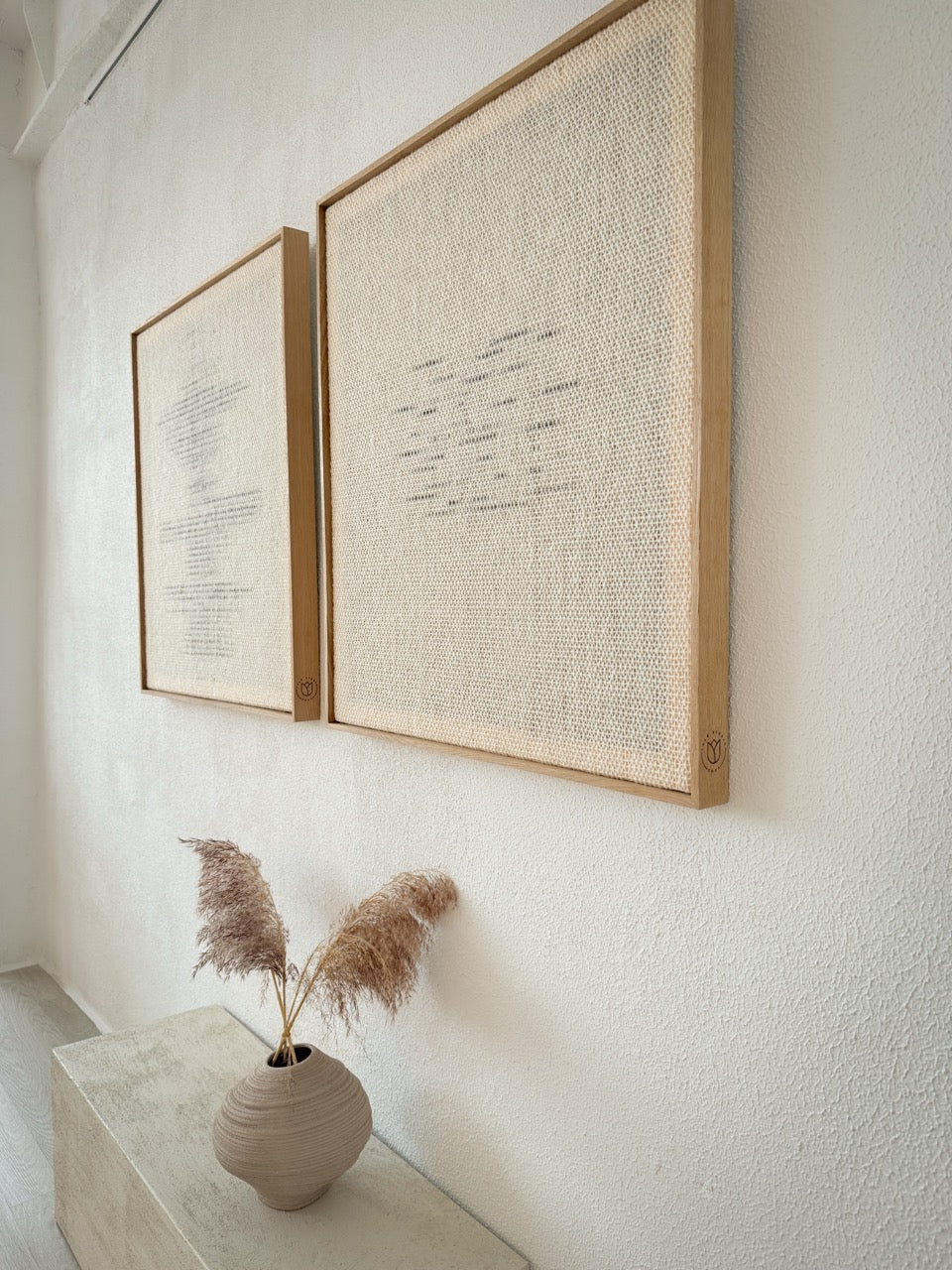 Minimalist Framed - Handwoven Set