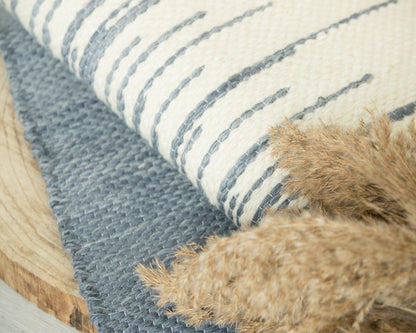 Grave - Natural and Blue Wall Art