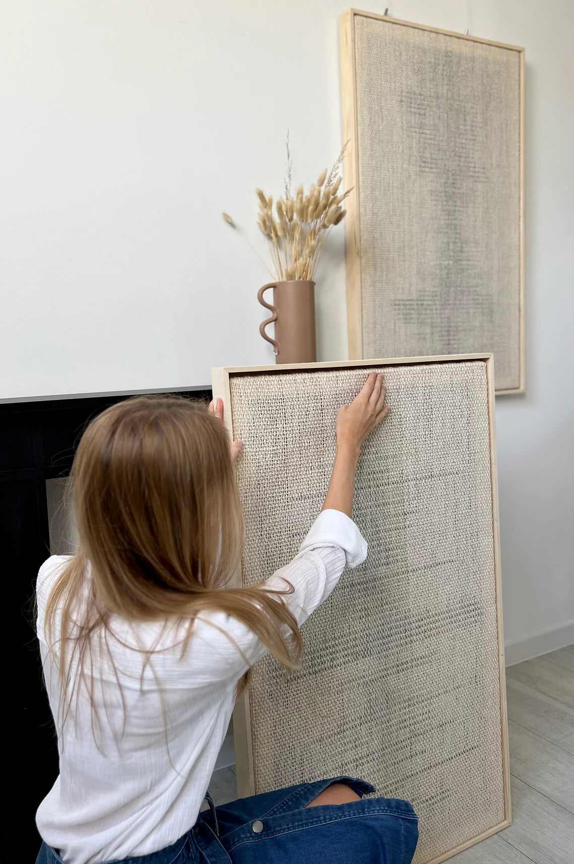 Njolle - Dip Dyed Wall Hanging - Unique Wall Decoration