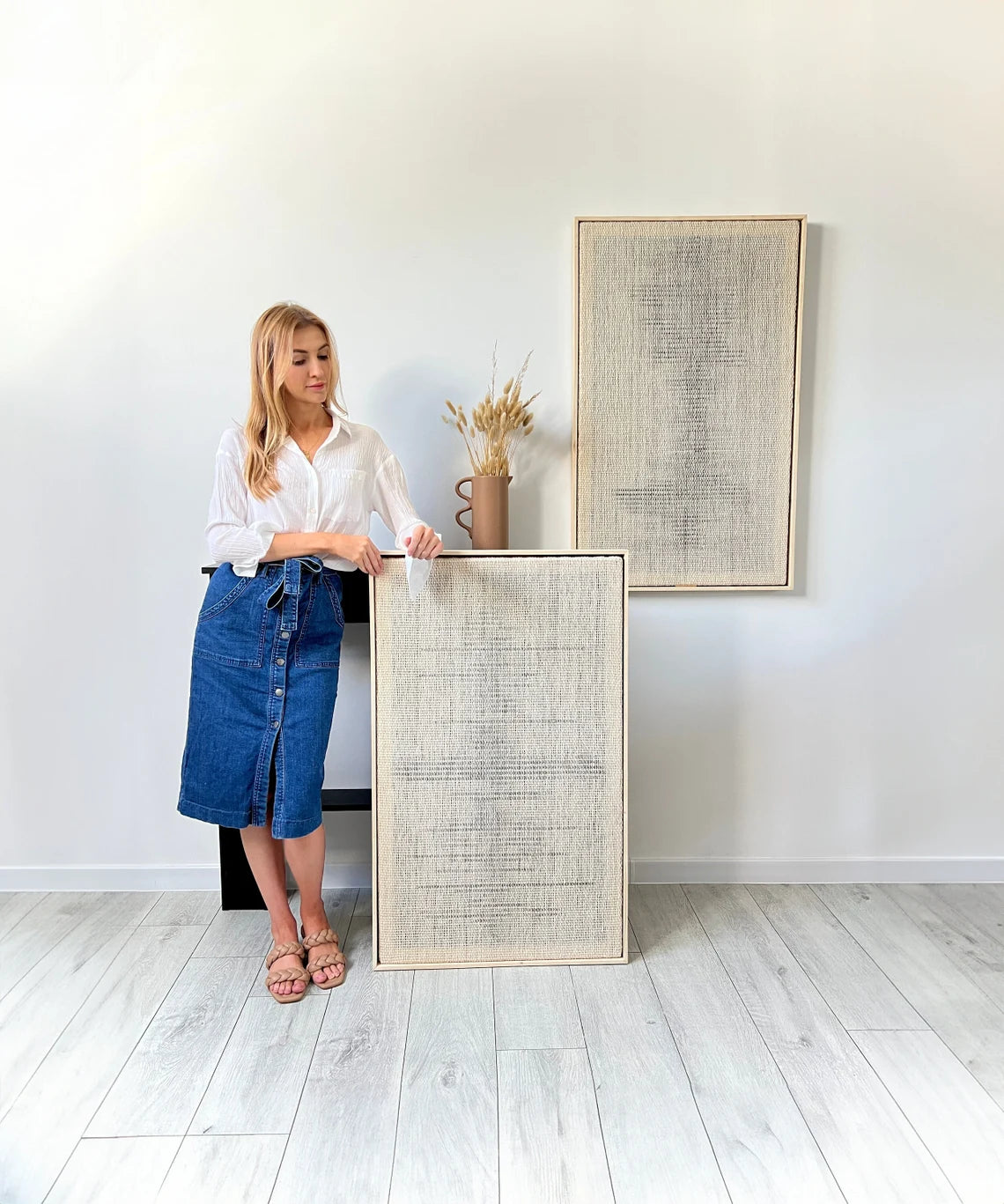 Njolle - Dip Dyed Wall Hanging - Unique Wall Decoration