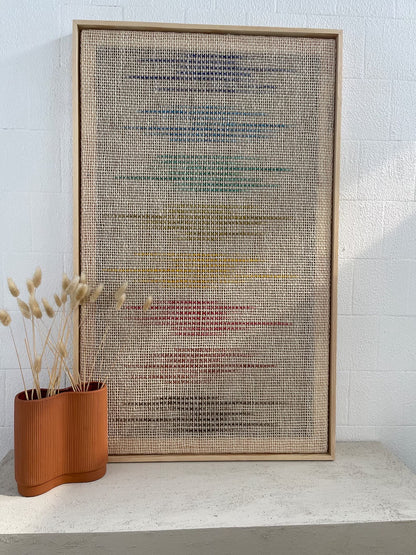 Kloara - Framed Colorful Wall Decoration