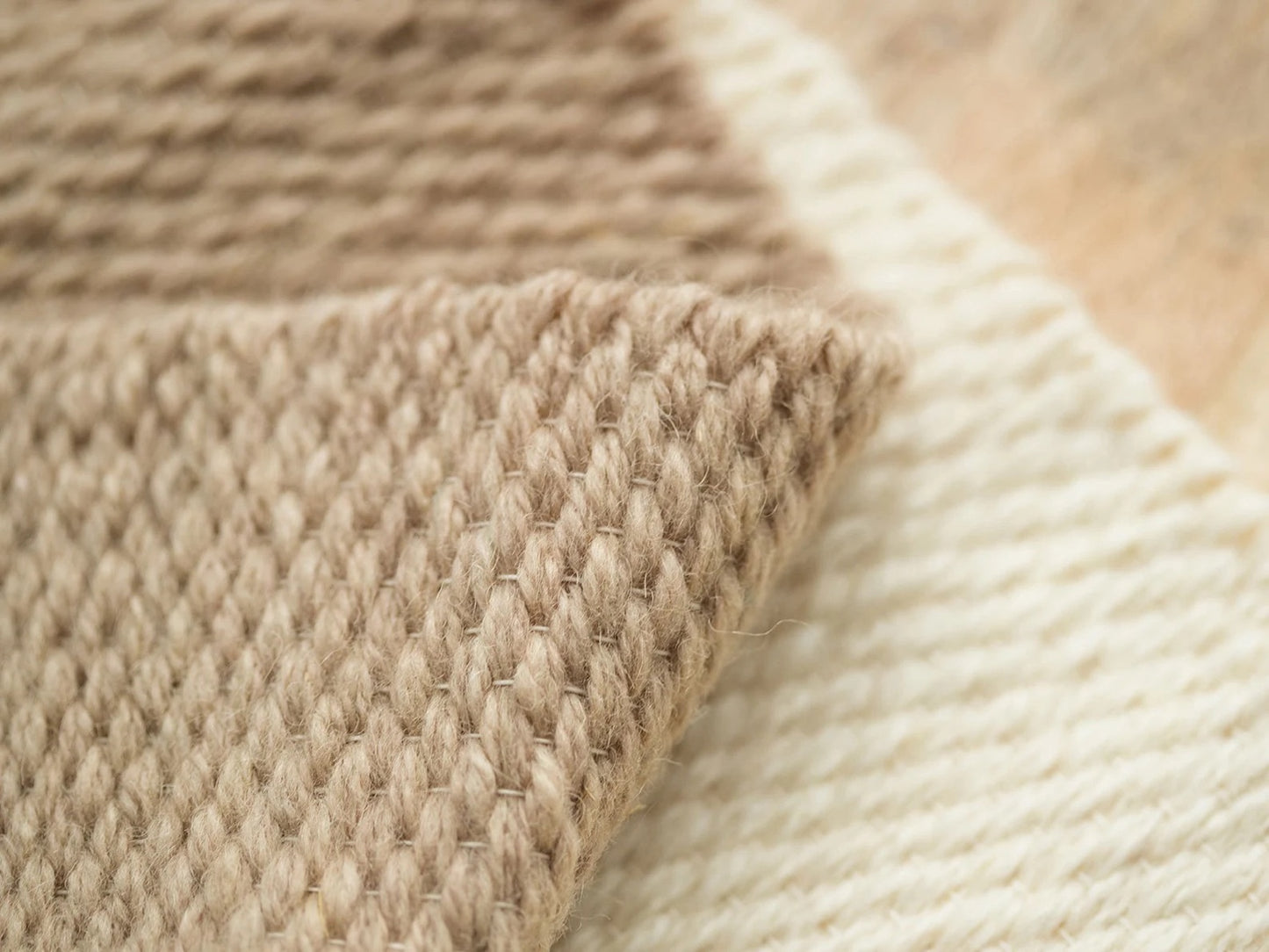 Auroa - Handwoven Geometric Wool Tapestry