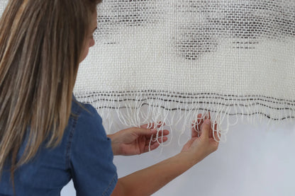 Gobelin barwiony zanurzeniowo - tkana dekoracja ścienna 