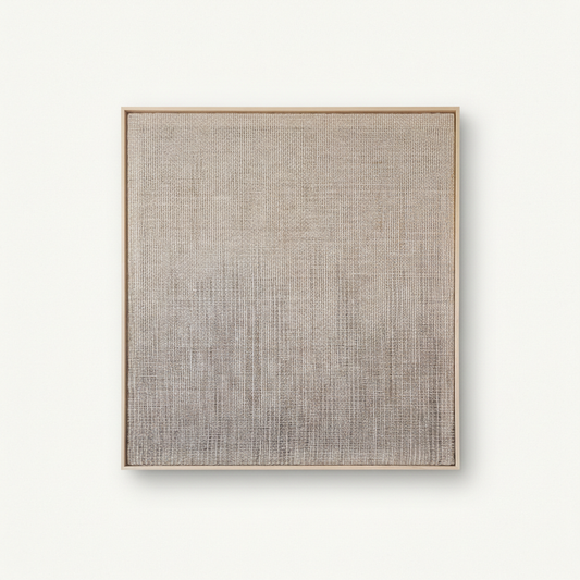 Doc - Handwoven Framed Tapestry