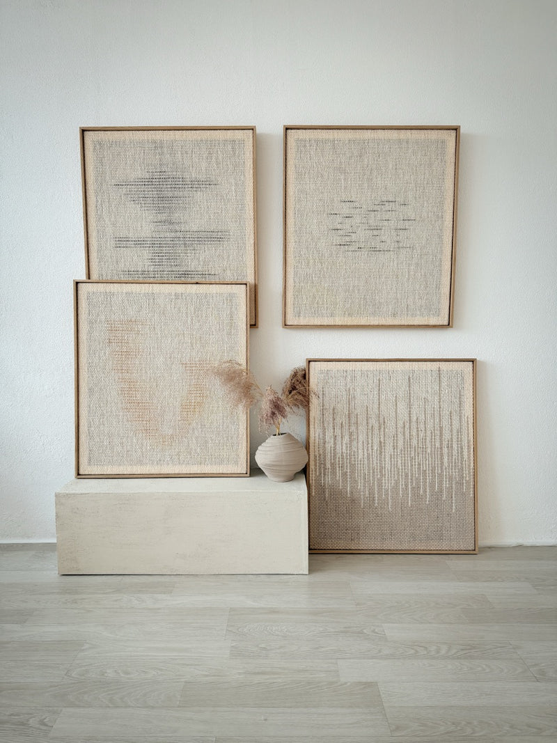 Minimalist Framed - Handwoven Set