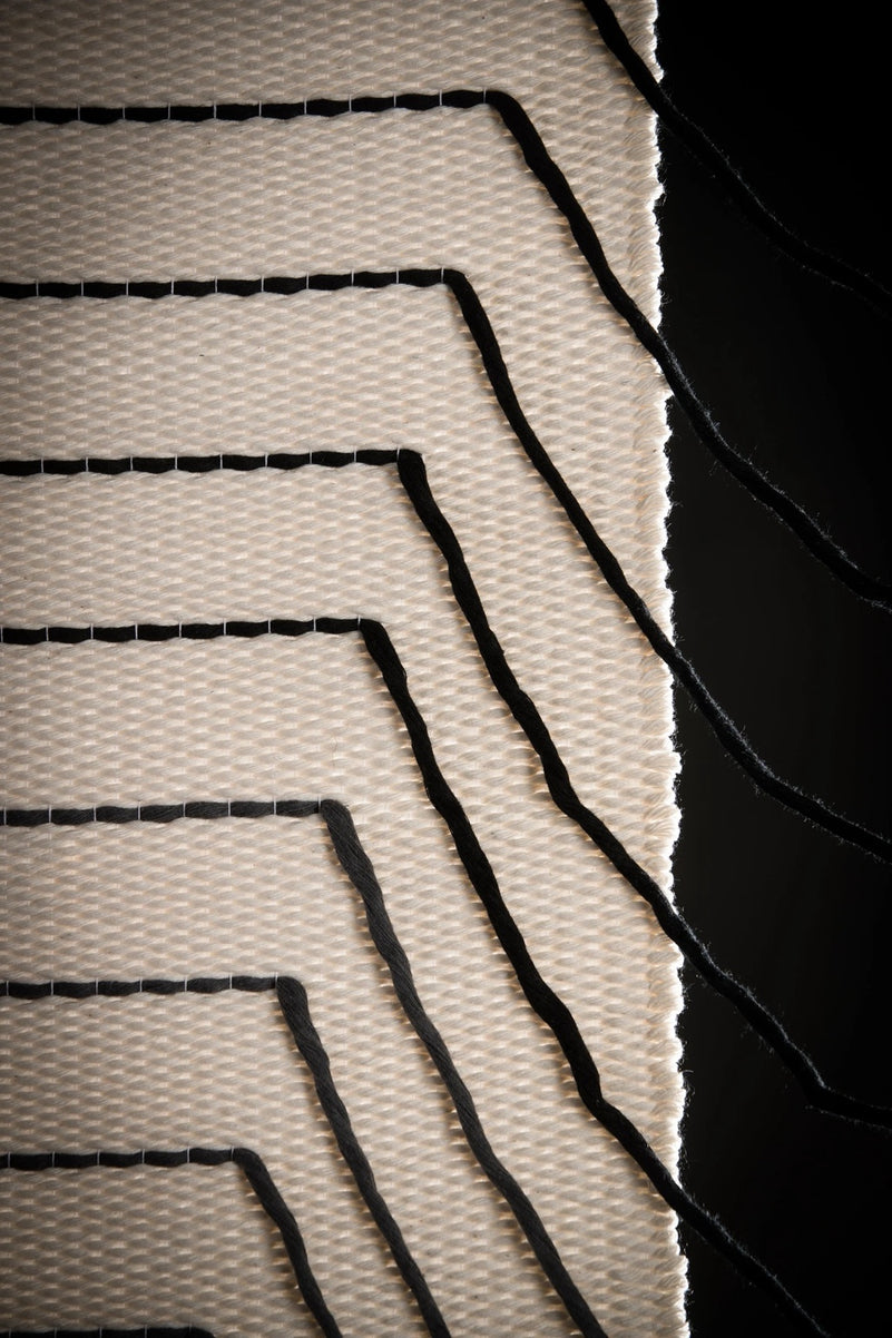 Gray Urania - Cotton Rope Wall Tapestry