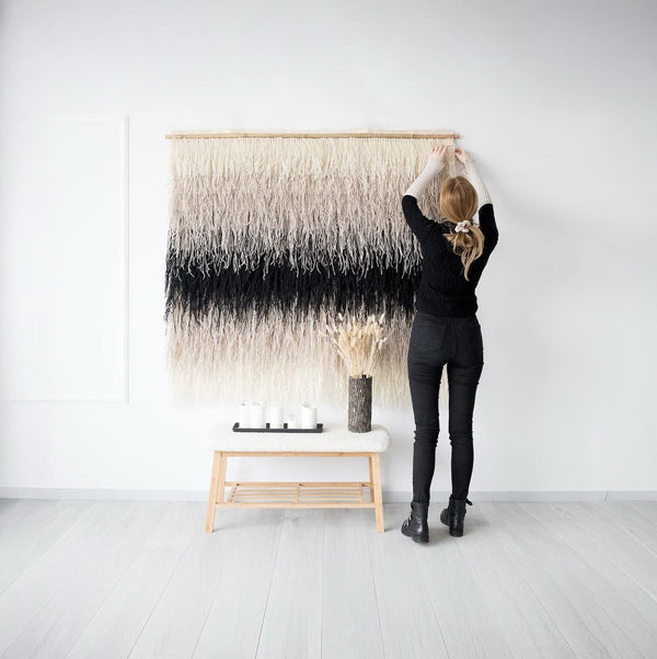 Nude - Shaggy Wool Wall Hanging