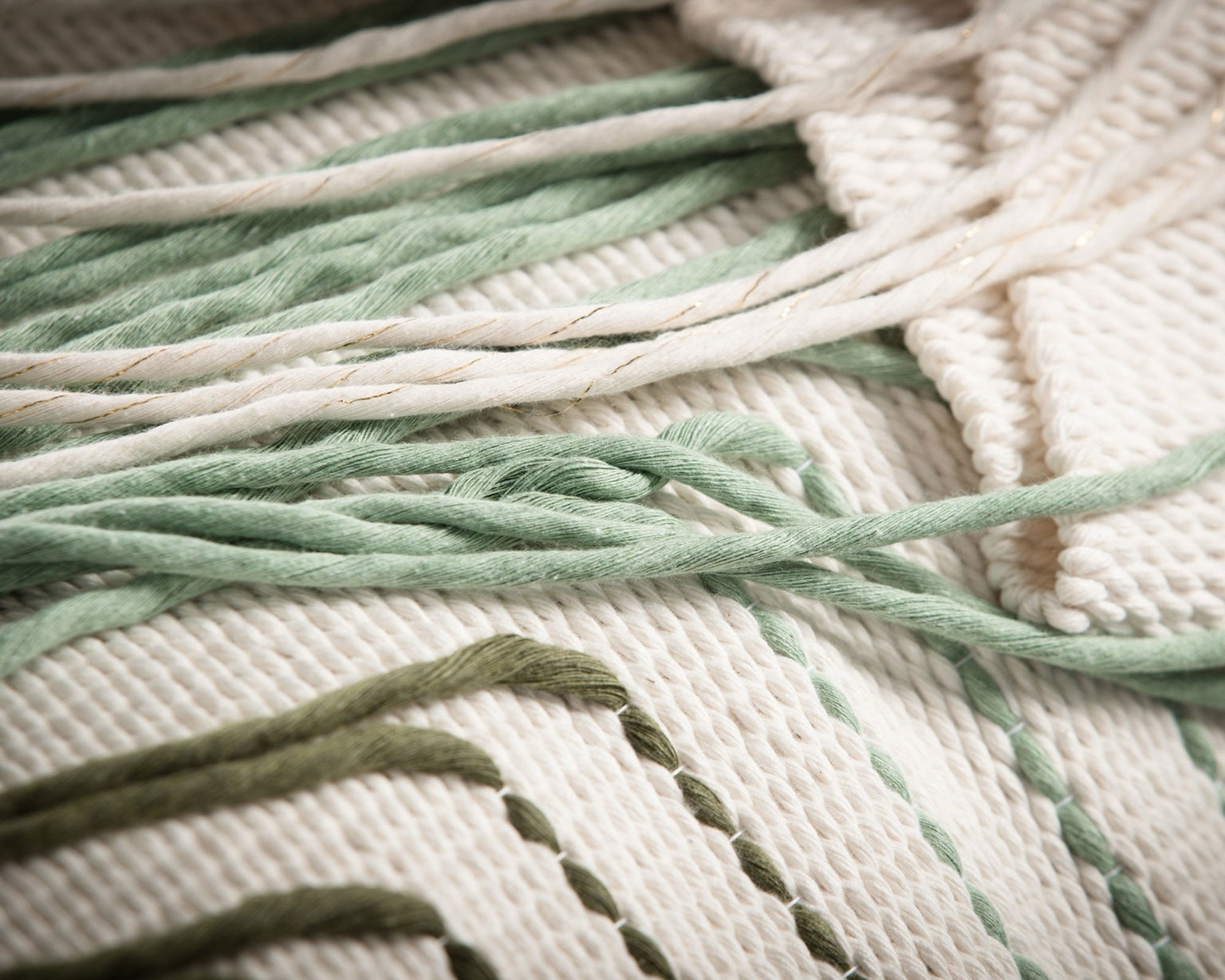 Green Urania - Tapestry Semi Circles