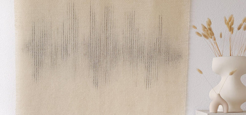 Misty Music - Handwoven Tapestry