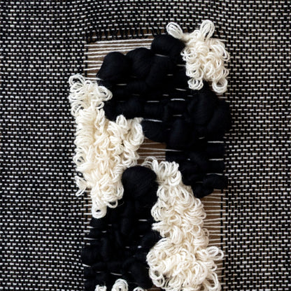 Velmono - Black Woven Wall Hanging